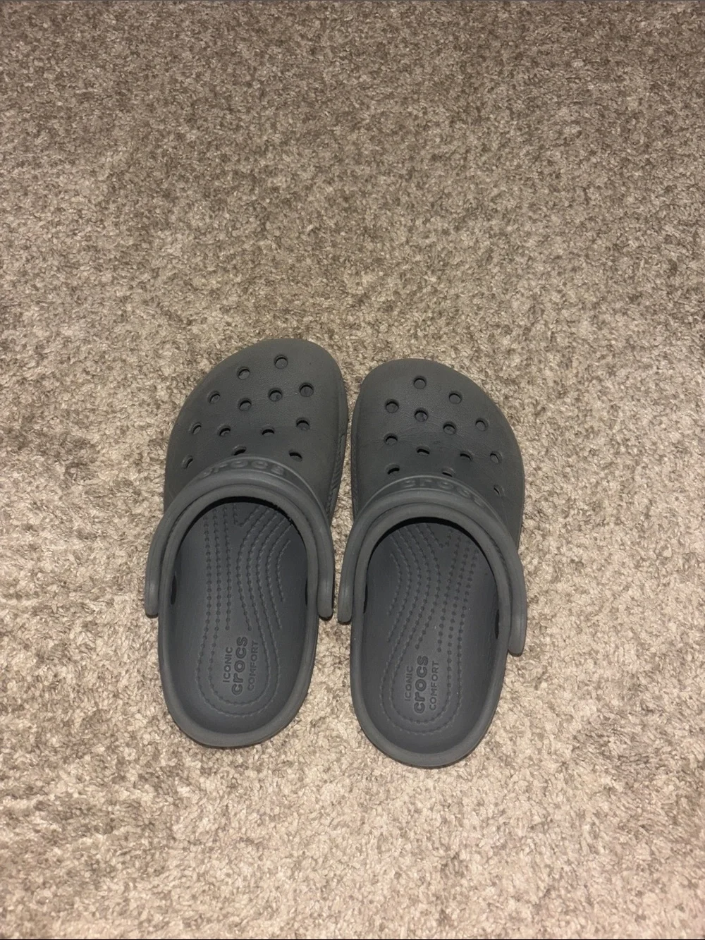 CROCS Kids Classic Clog - Charcoal Gray